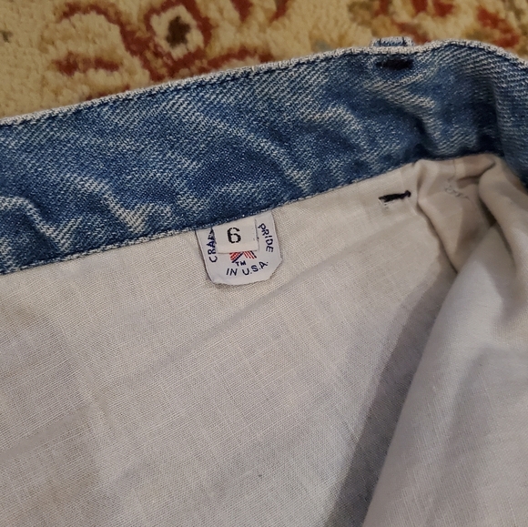 Vintage 80s Opal by Hot Property Allover Studded High Rise Jeans, Size 6 - Picture 7 of 10